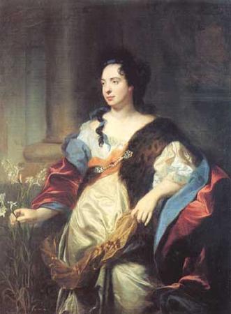 Hyacinthe Rigaud Portrait of Marie Cadenne